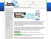 Tablet Screenshot of copyworldri.com